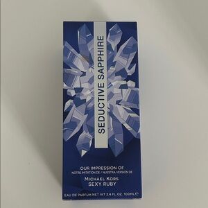 Michael Kors Seductive Sapphire Fragrance Box